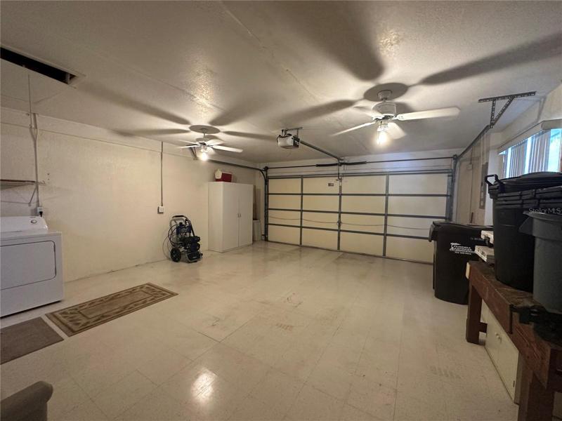 Nice flooring, 2 fans