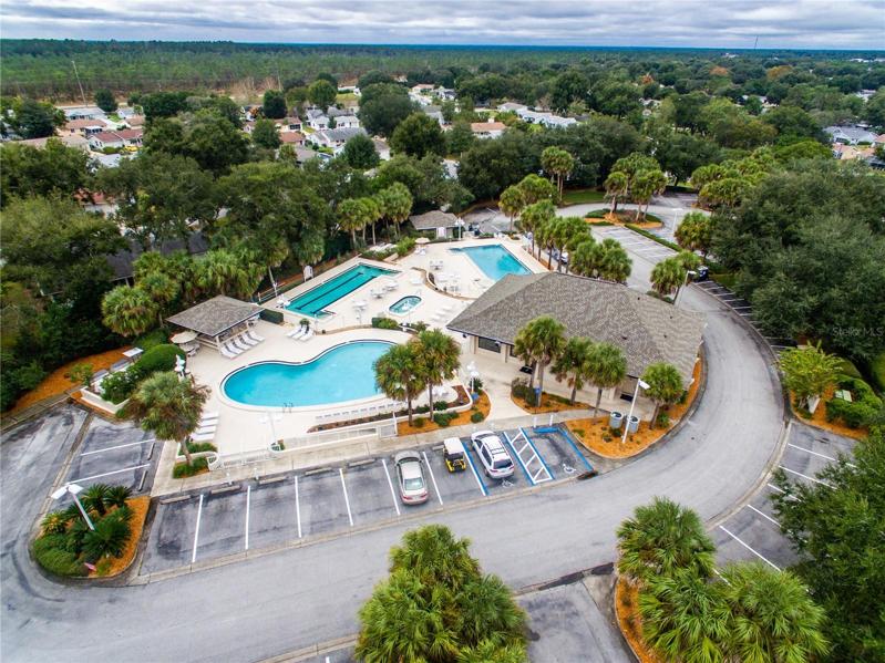 3 pools and whirlpool at the Island Club