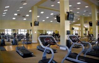 One of two workout rooms