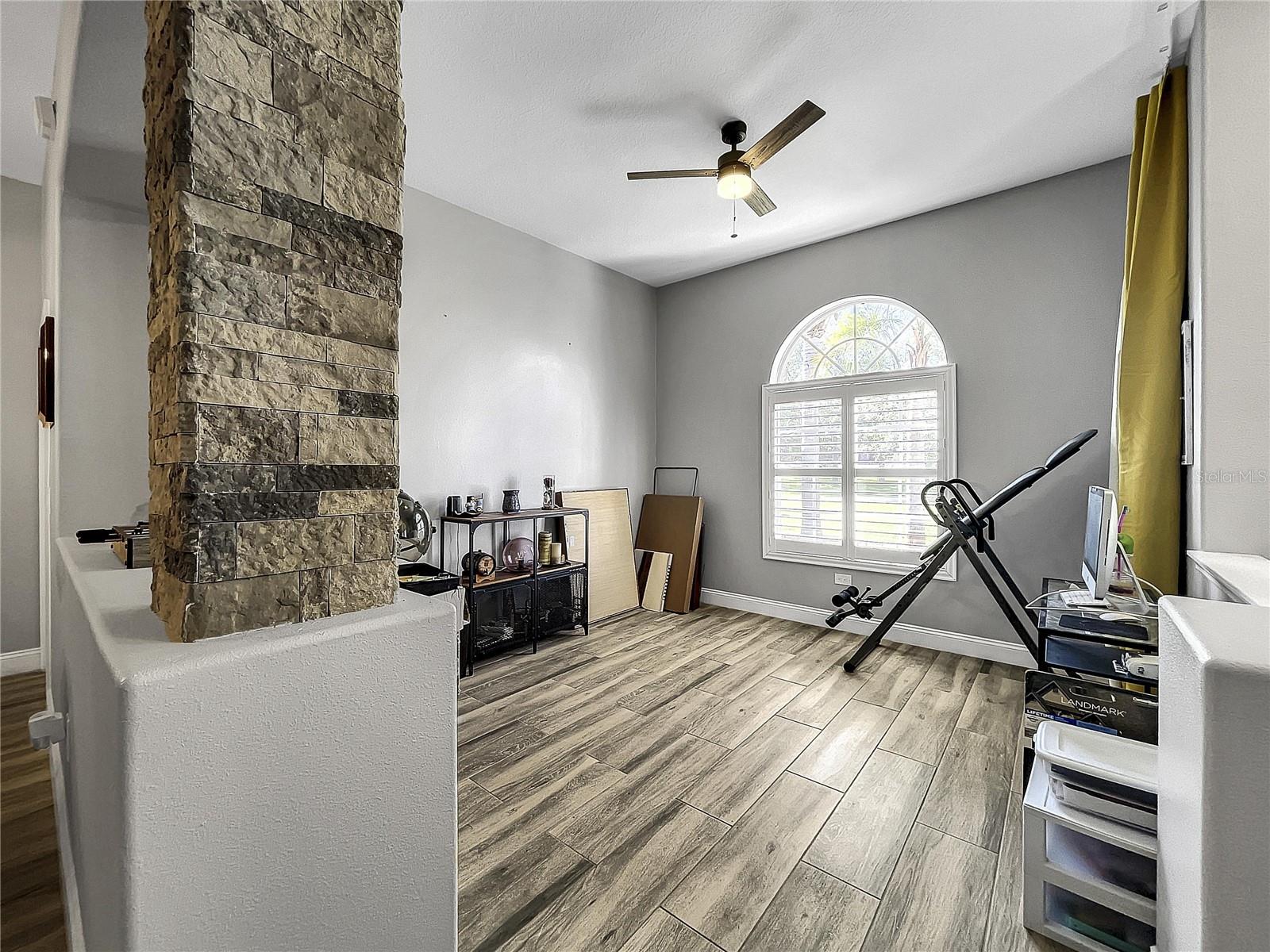 work out area or office
