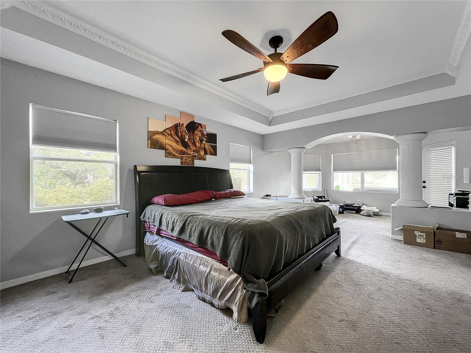 Large master with sitting area