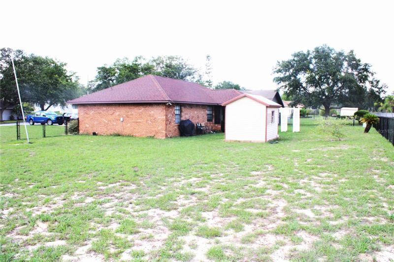 Back of Home - Large Fenced Backyard