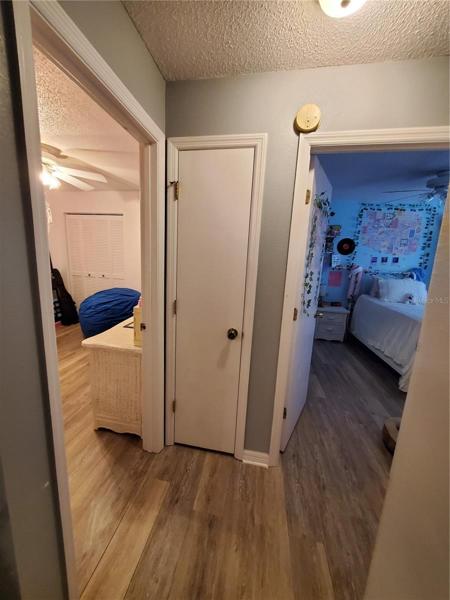 Hallway to guest rooms