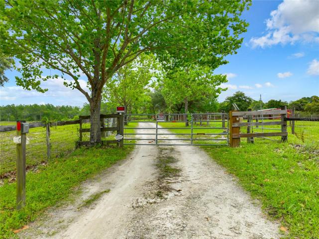 gated driveway
