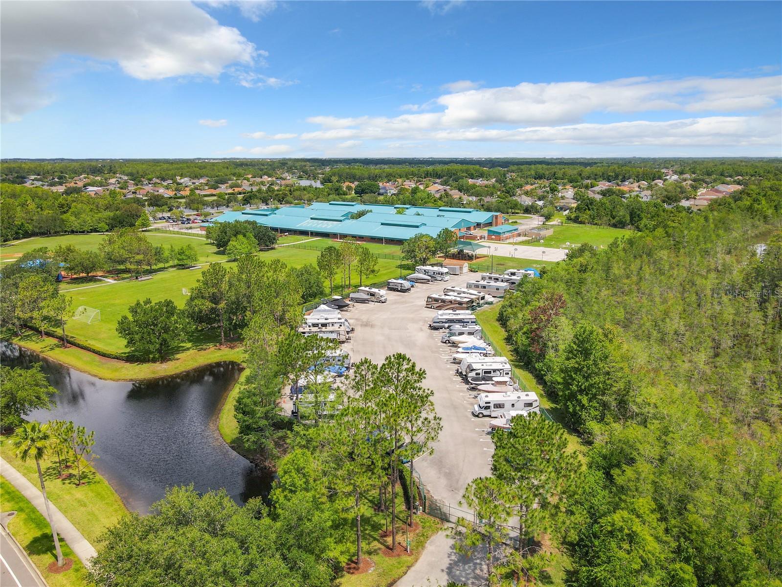 COMMUNITY RV &amp; BOAT STORAGE FOR RESIDENTS