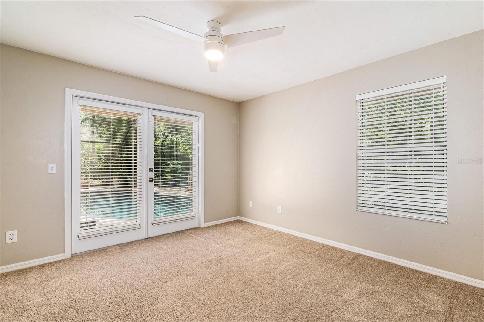Bedroom 2 with Pool Access
