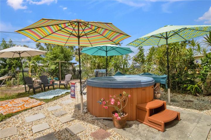 Backyard Spa!