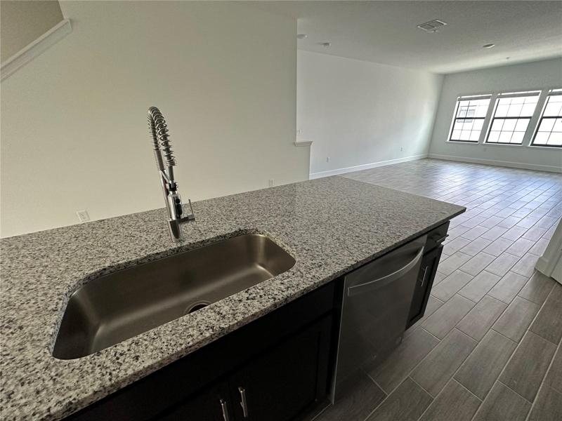 kitchen and dining room