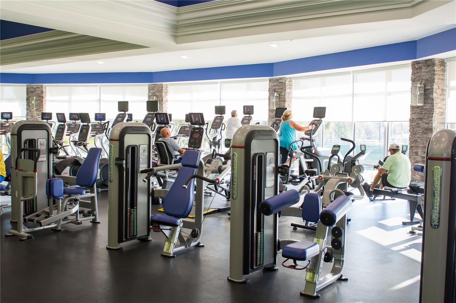 Exercise room at Arbor Club