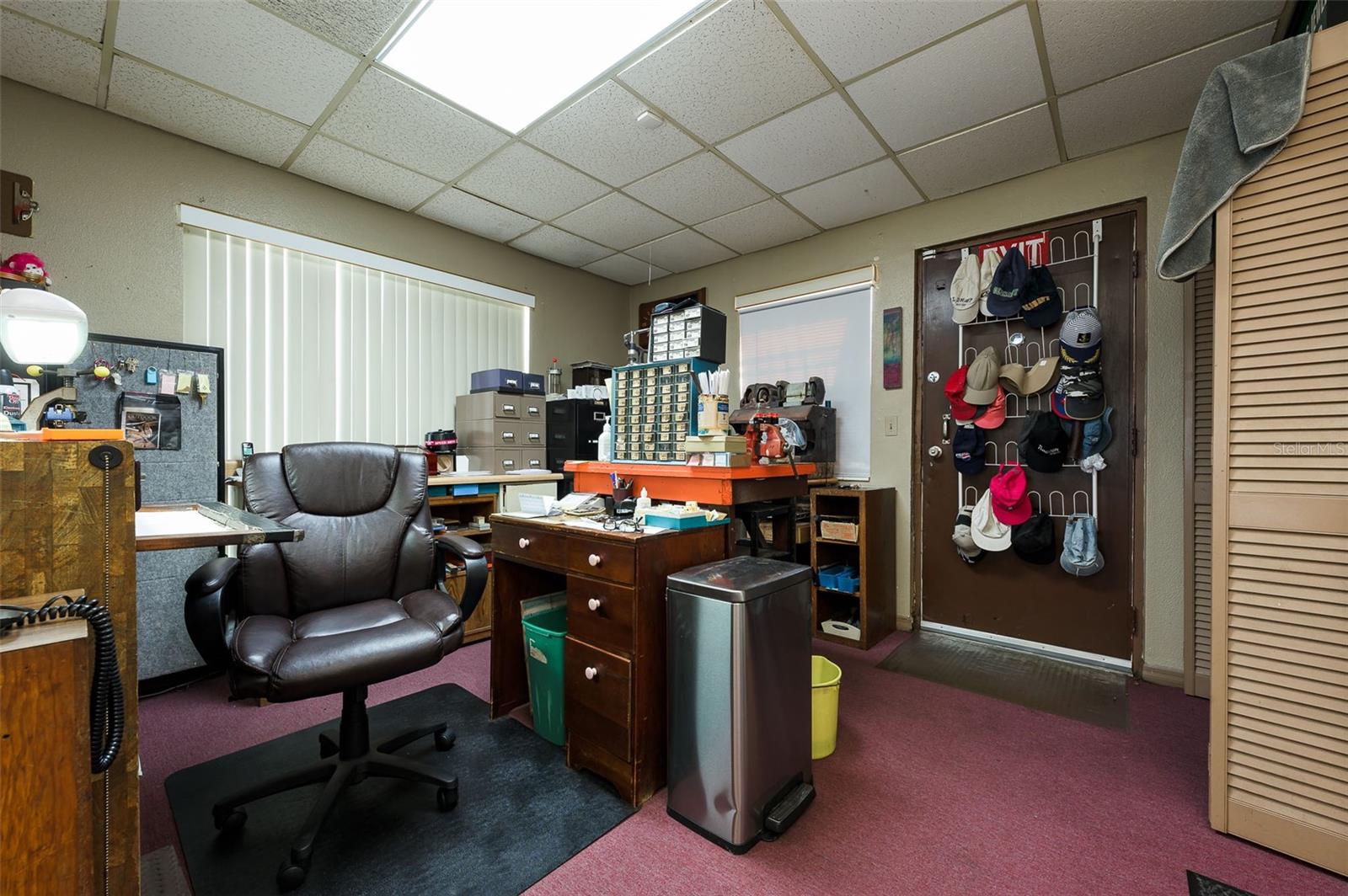 North side kitchenette/office