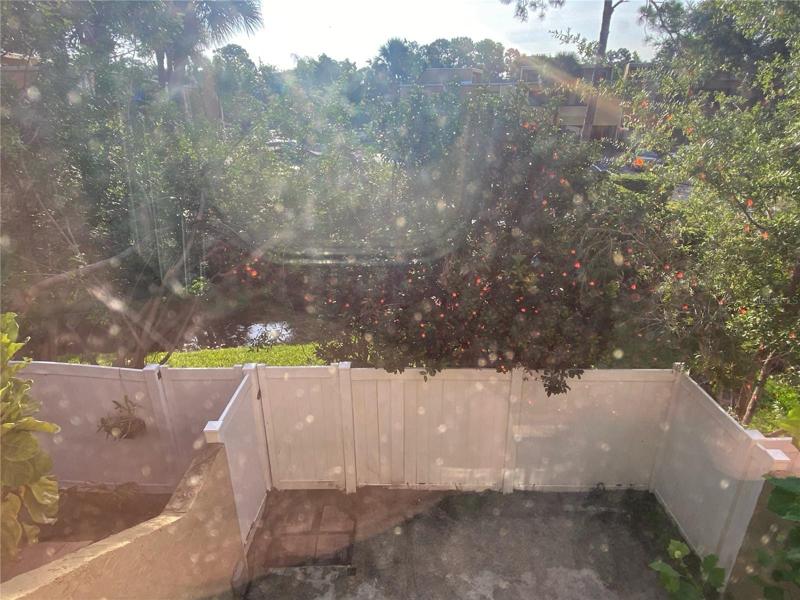 View from master bedroom