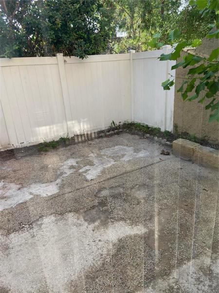 Fenced Backyard