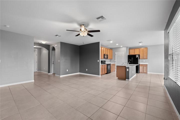 Great Room Kitchen Dinette Combination