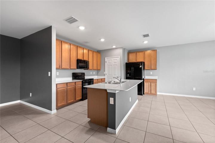 Kitchen with Pantry and all appliances stay