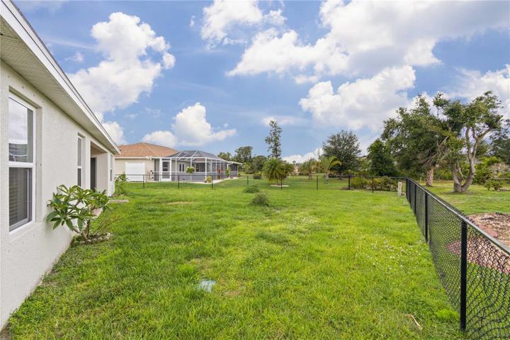 Back Yard Fenced