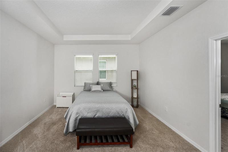 Living area in multi-generation area, used as 3rd bedroom