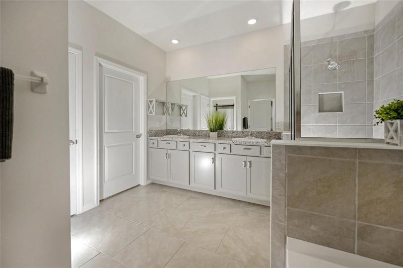 Master bathroom view