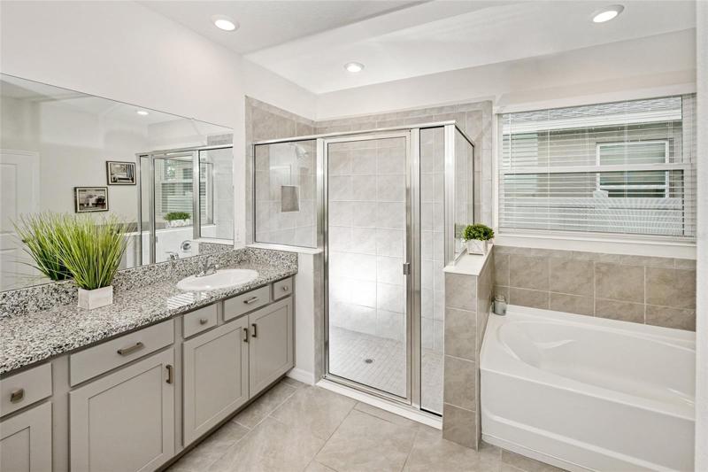 Master bathroom view