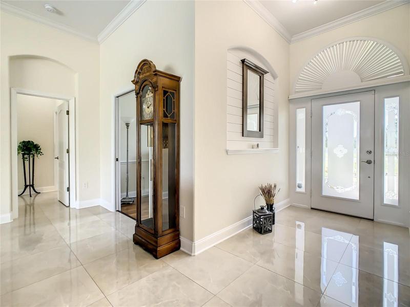 Entrance and office entrance