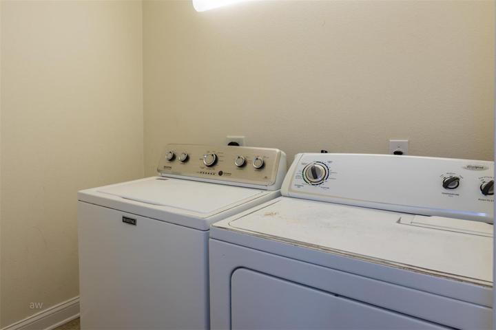 Laundry/safe room