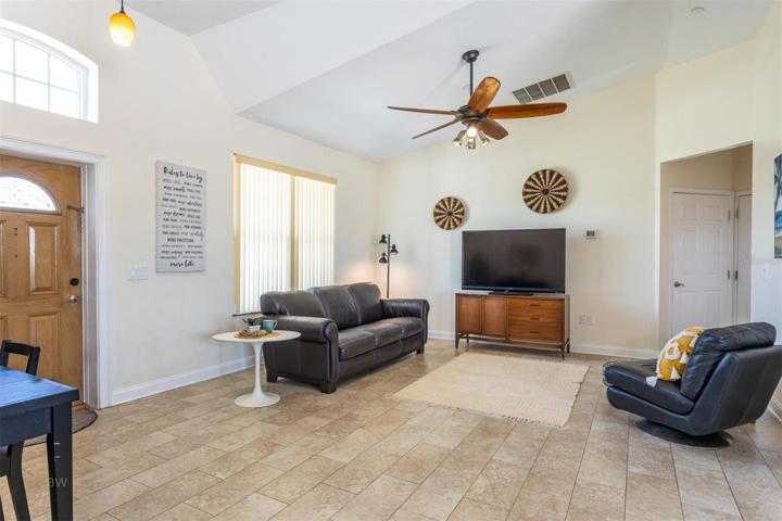 Could be a large dining area or family room.
