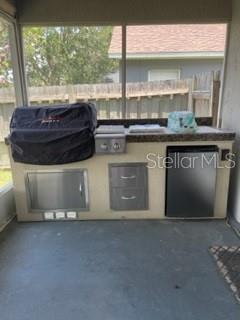 outside kitchen
