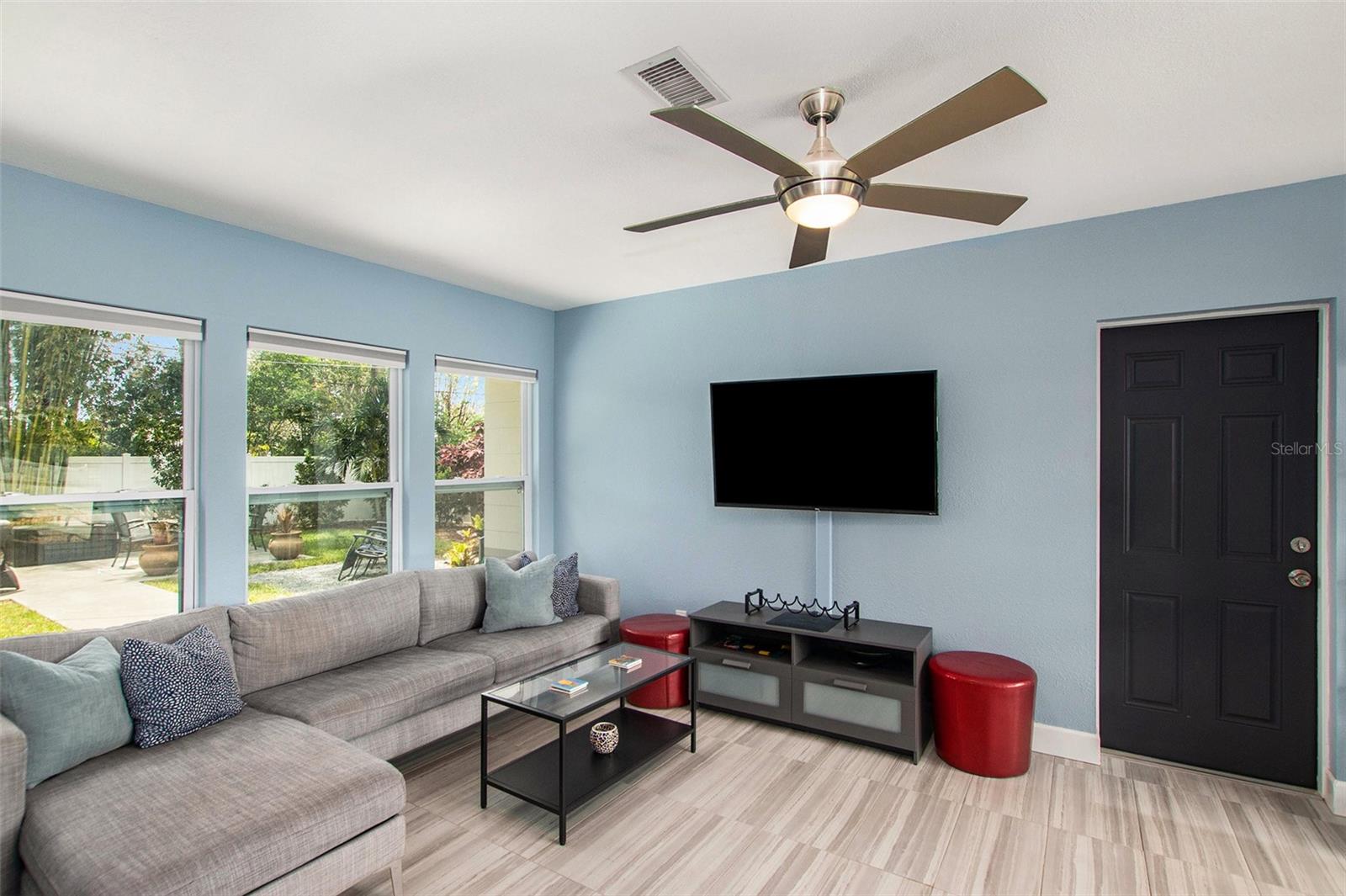 Relax in your bright family room