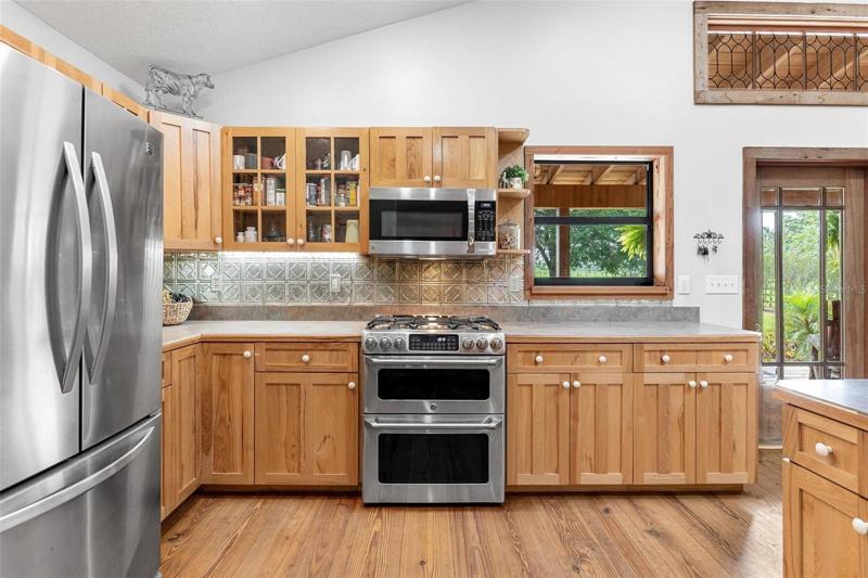Kitchen with Stainless Steel Appliances