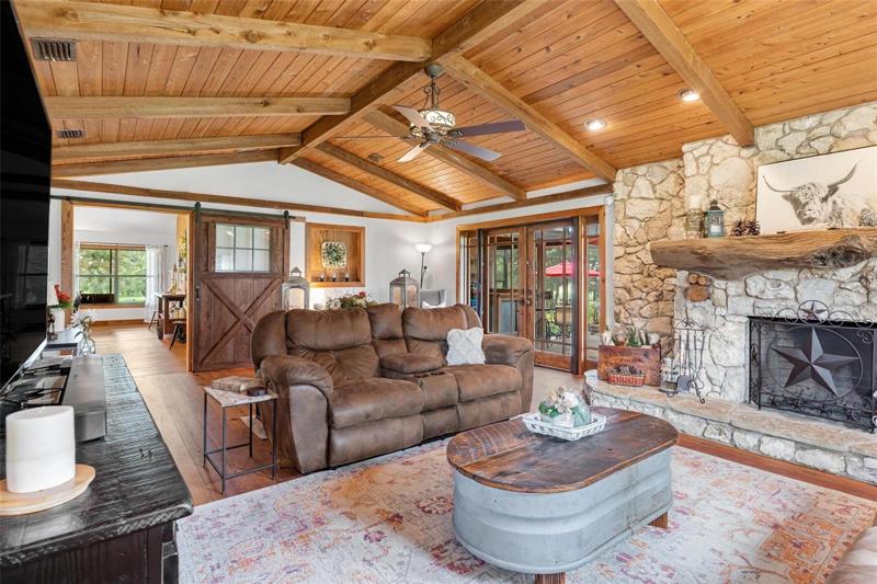 Family Room with Fireplace