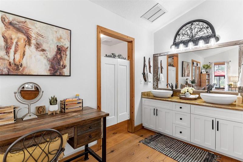Master Bathroom with Dual Sinks