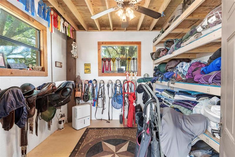 Horse Equipment Room