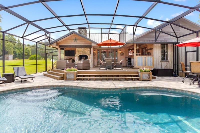 Lanai and Pool Area with Deck Area