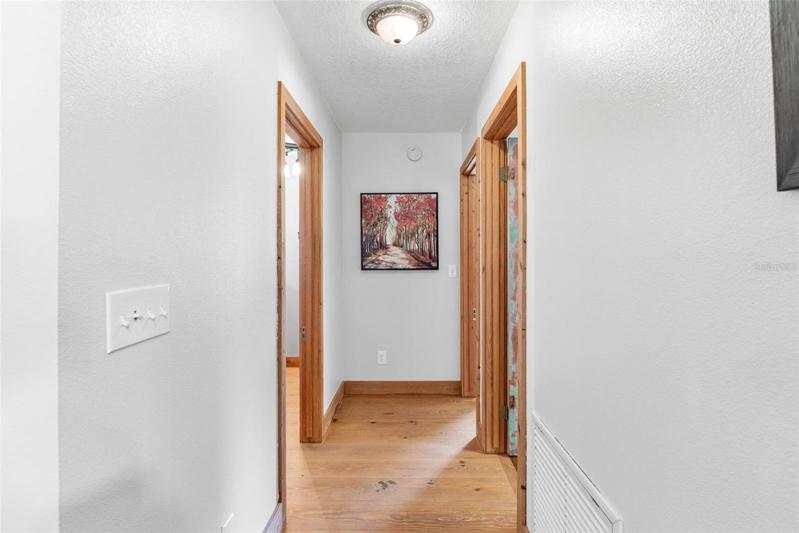 Hallway leading to Bedroom 2