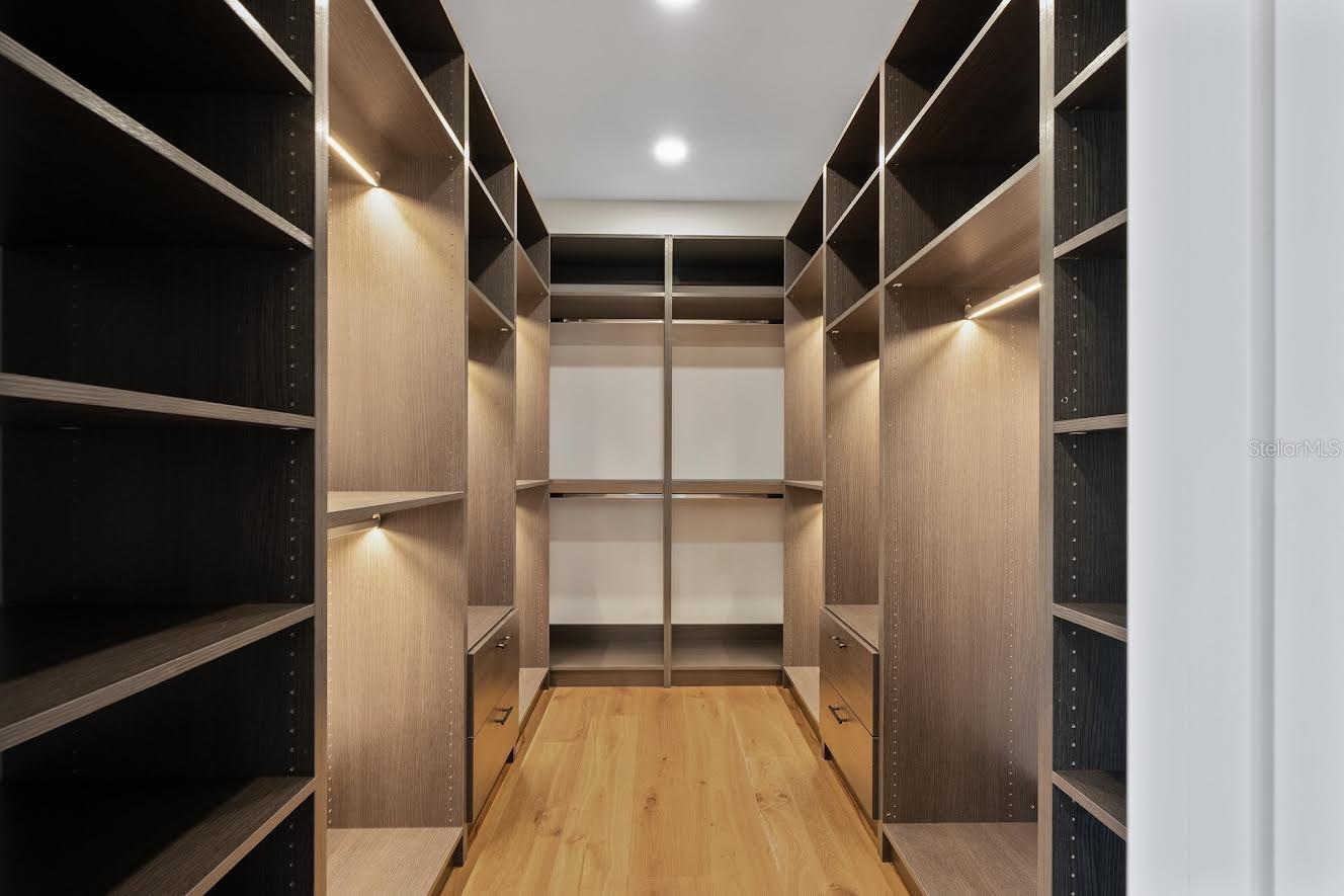 Master closet