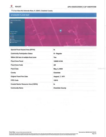 flood map