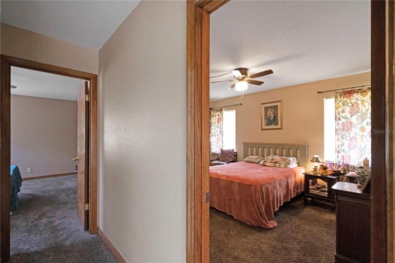 From Hallway, Bedroom 1 and 2