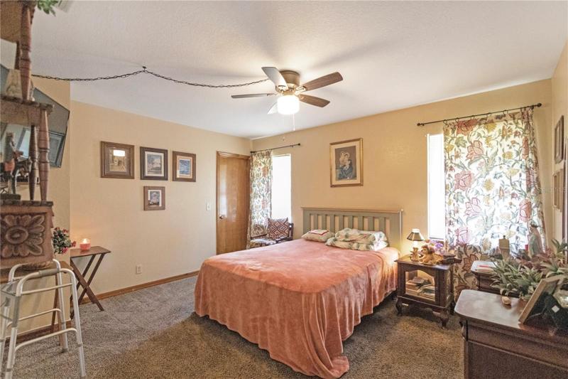 Bedroom 1 w/walk in closet