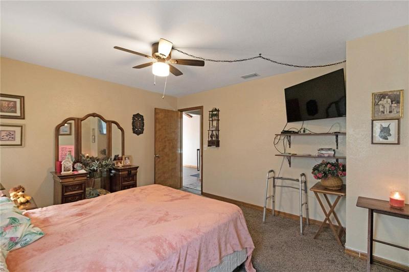 Bedroom 1 w/walk in closet