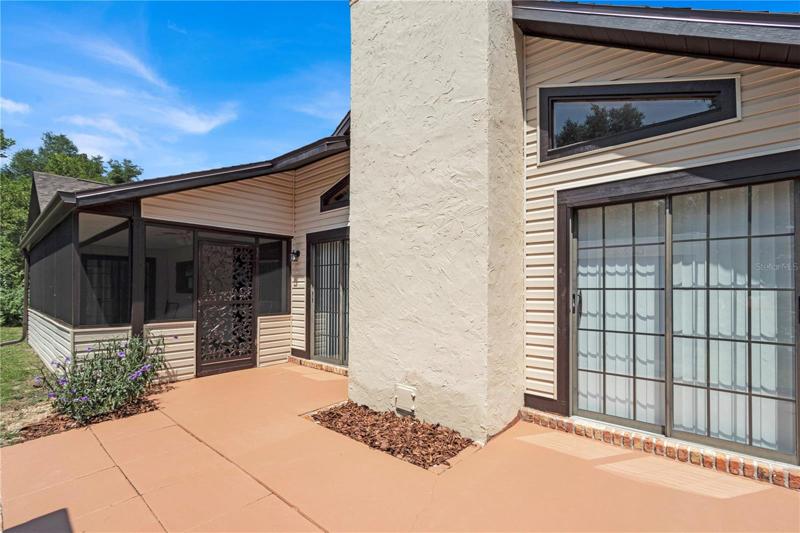 Back patio