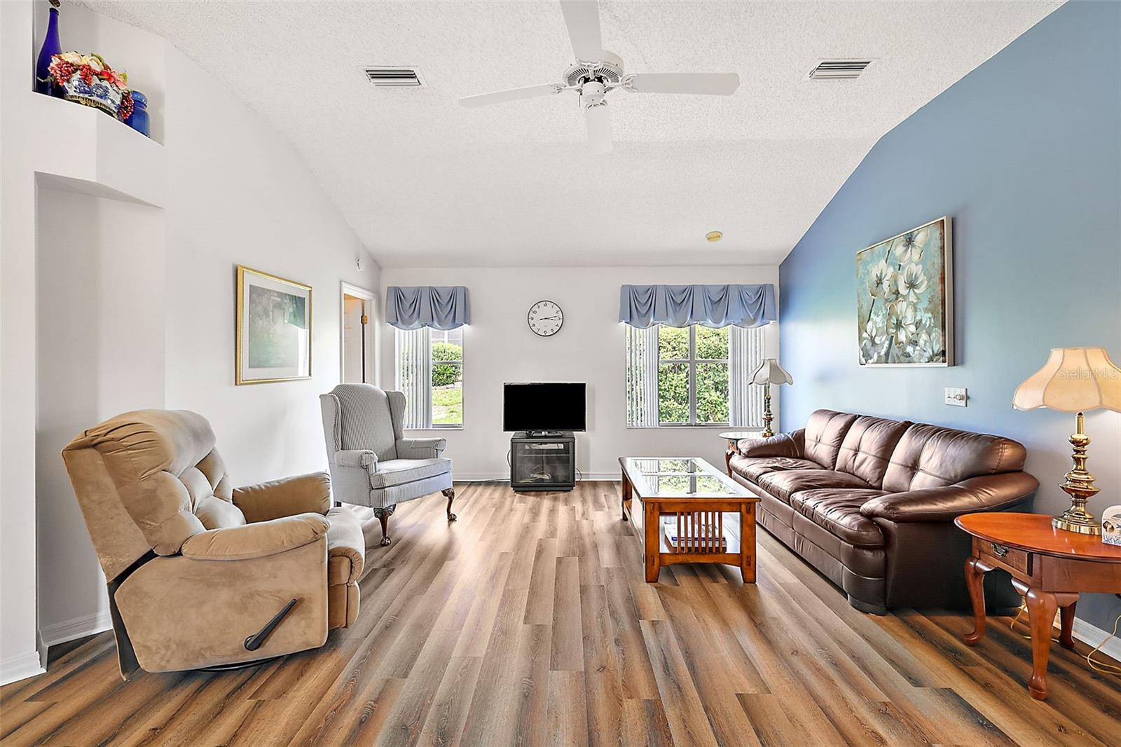 Spacious living area
