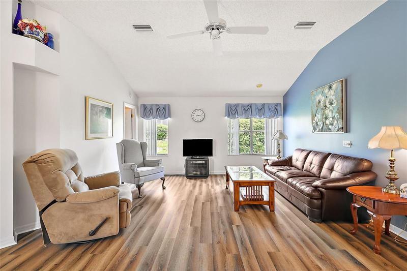 Spacious living area
