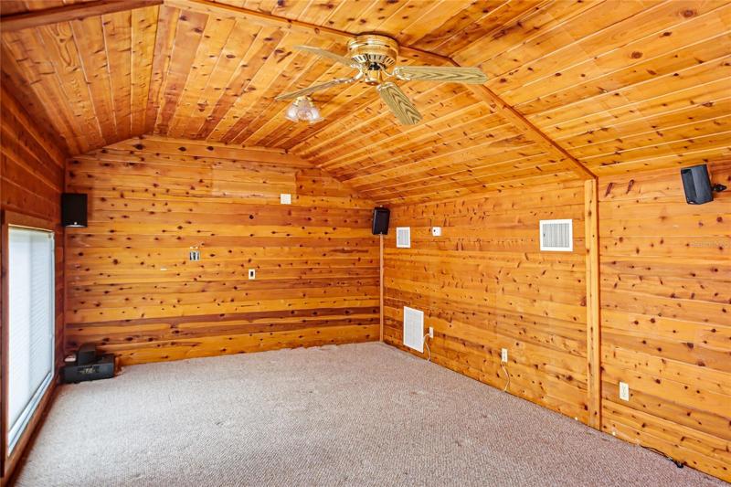 Separate office/movie/fitness