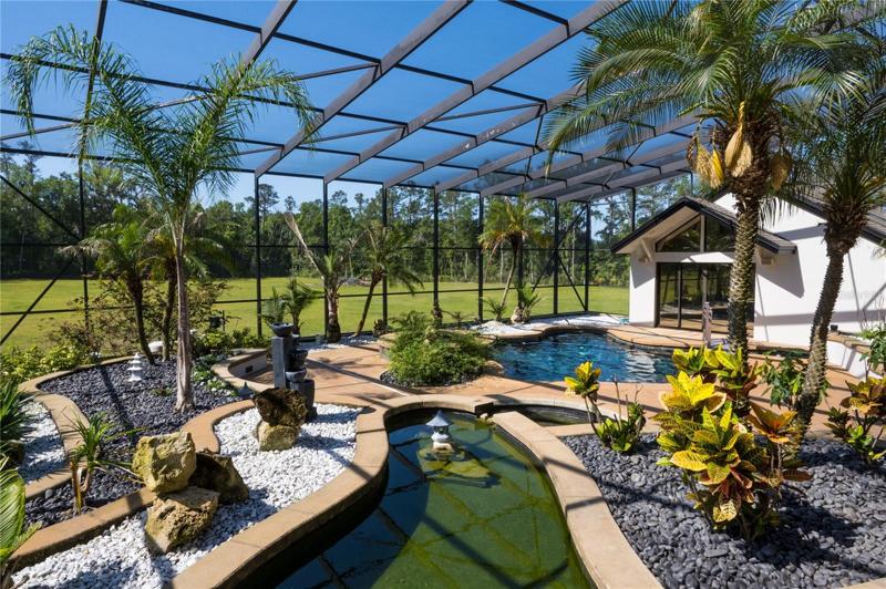 Pool and Guest House
