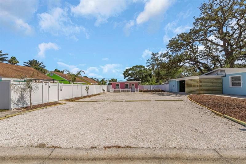 Cottages Parking & Common Area