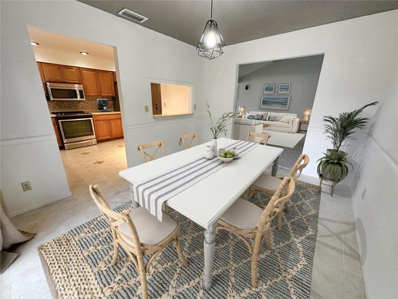 Dining Area STAGED