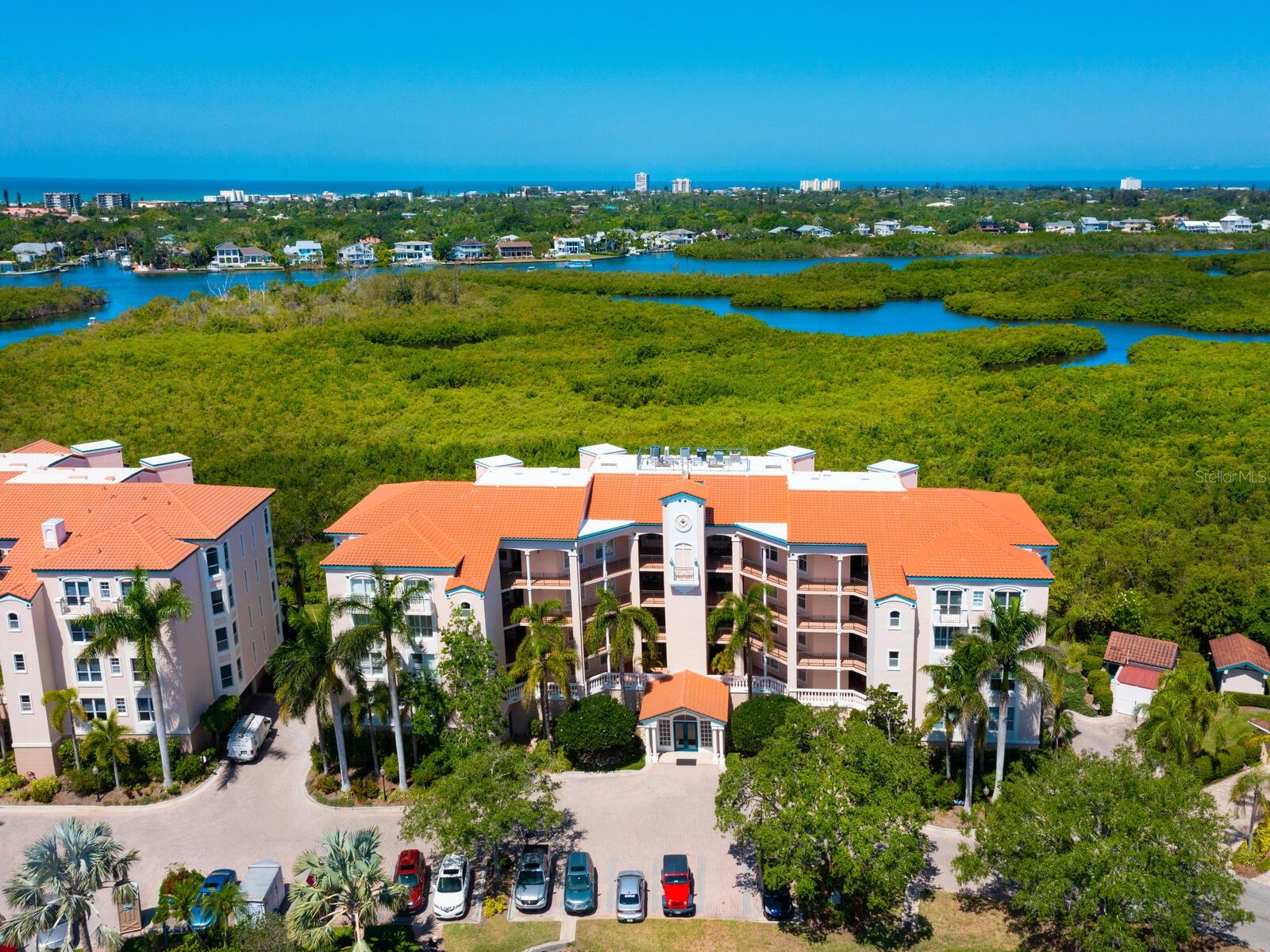 5420 Eagles Point, looking west towards the bay and Gulf