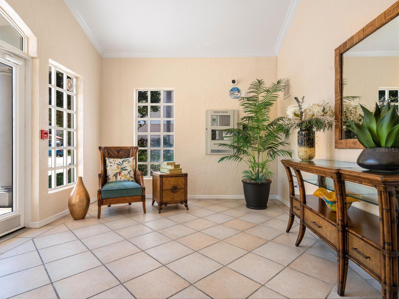 Lobby foyer
