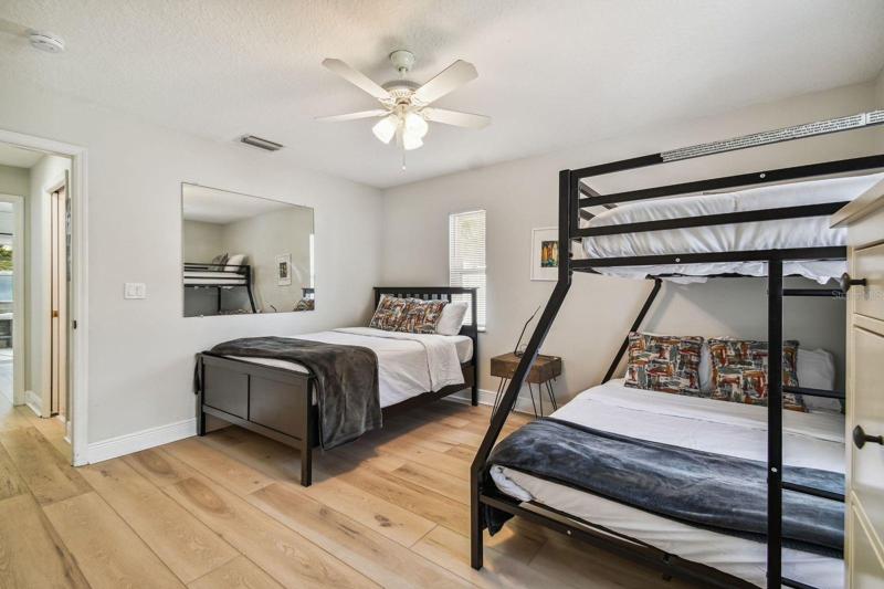 Extra large bedrooms