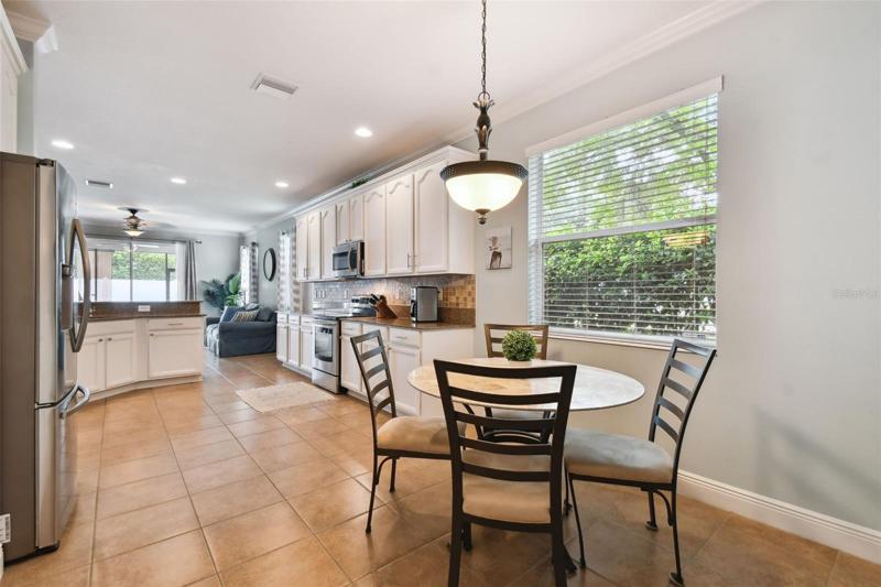 Breakfast Nook and Kitchen