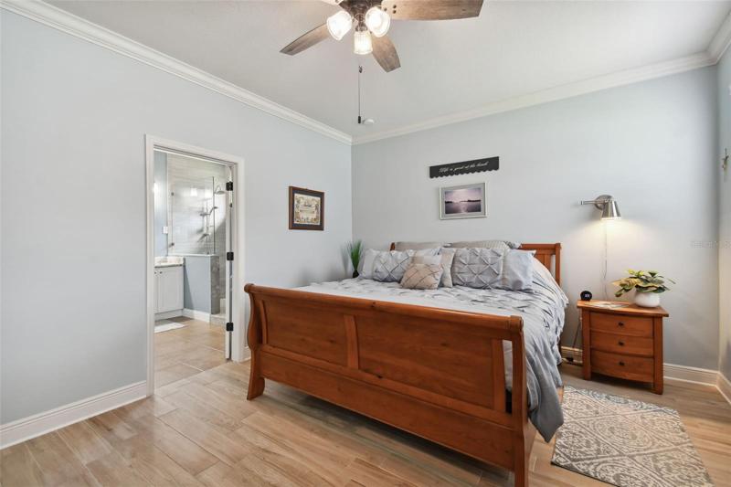 Master Bedroom toward Master Bathroom